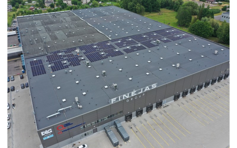 450kW solar power station / UAB Finėjas, Vievis