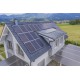 10 kW solar power plant installation works